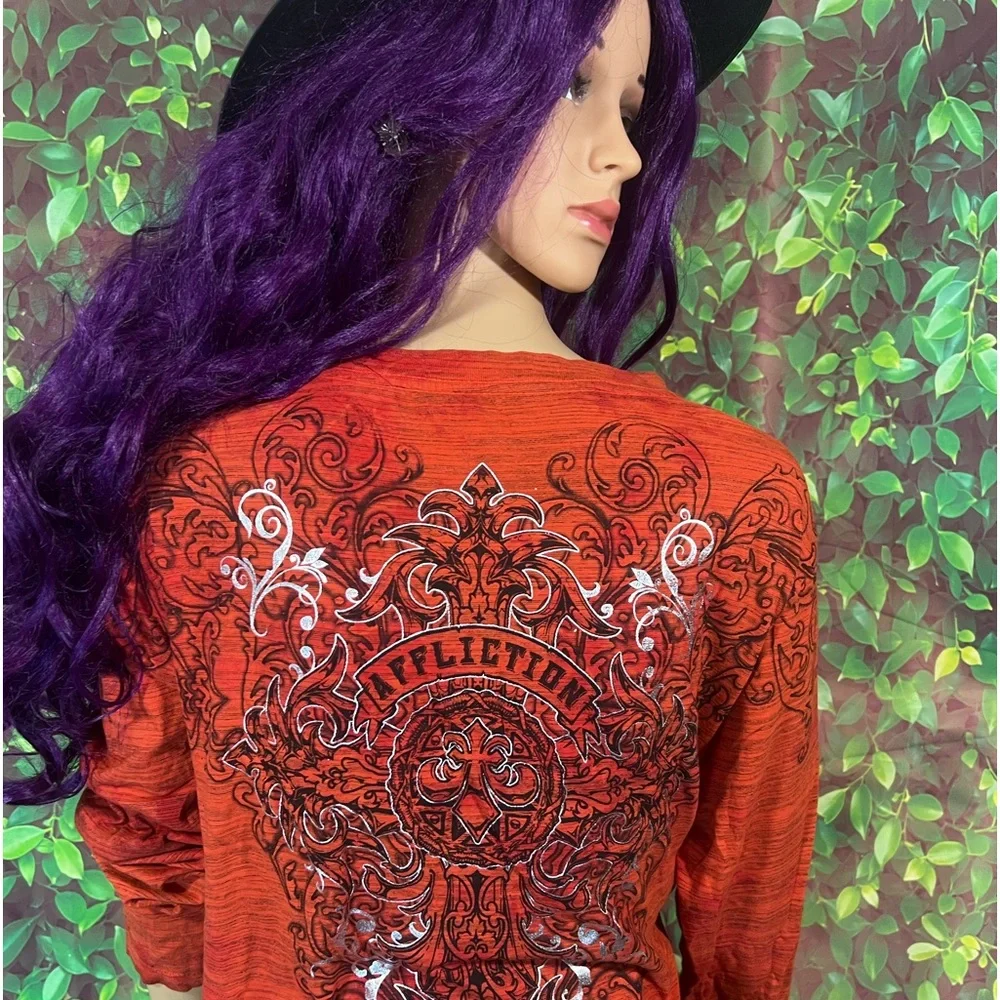 Affliction Women’s T-Shirt - Picture 7 of 16